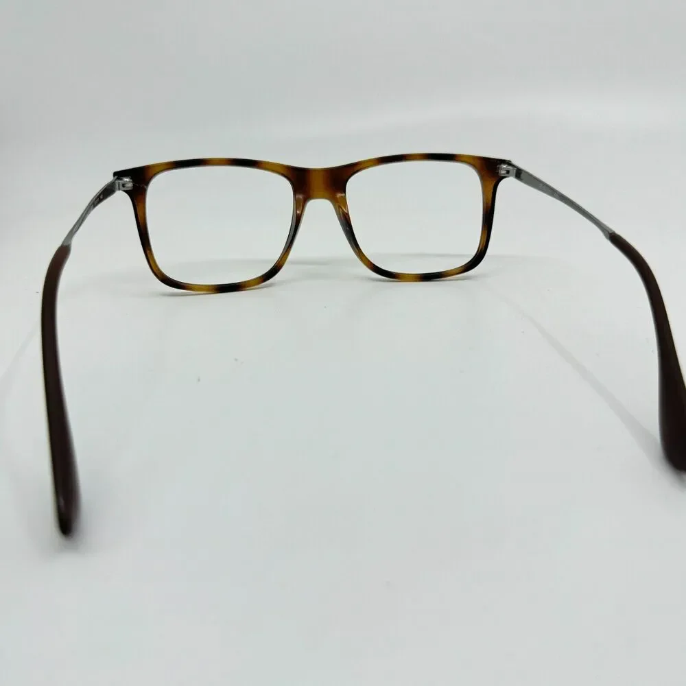 Ray Ban RB7054 5365 Unisex Matte Havana Square Eyeglasses Frames 51/17~140 11875